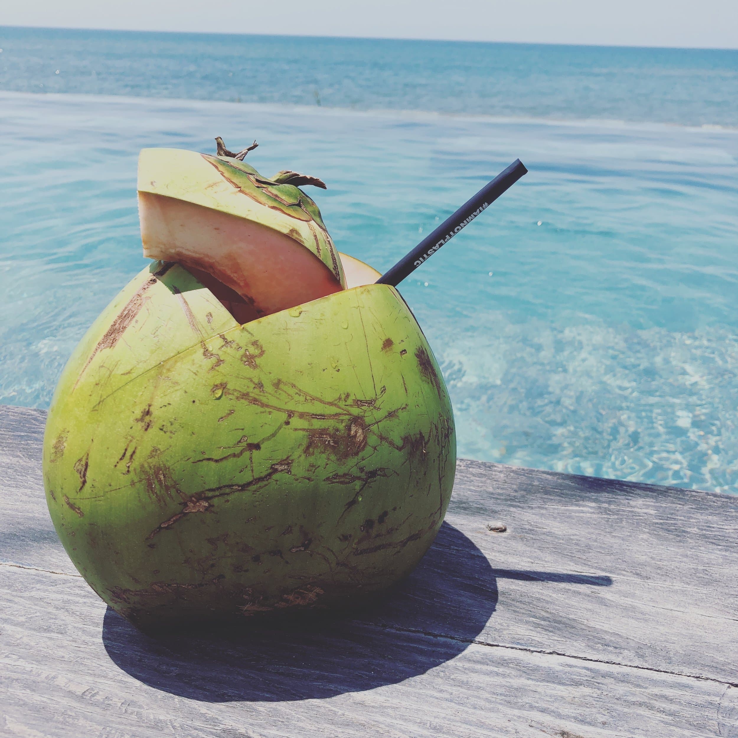 fruit produce drinking straw