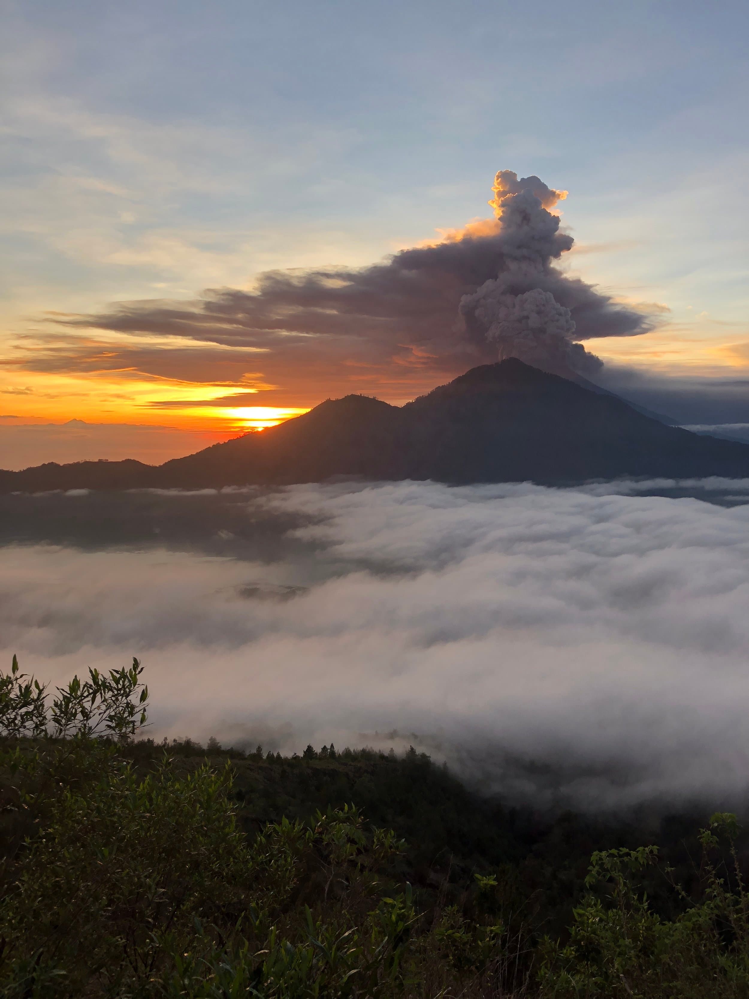 mountainous landforms mountain cloud