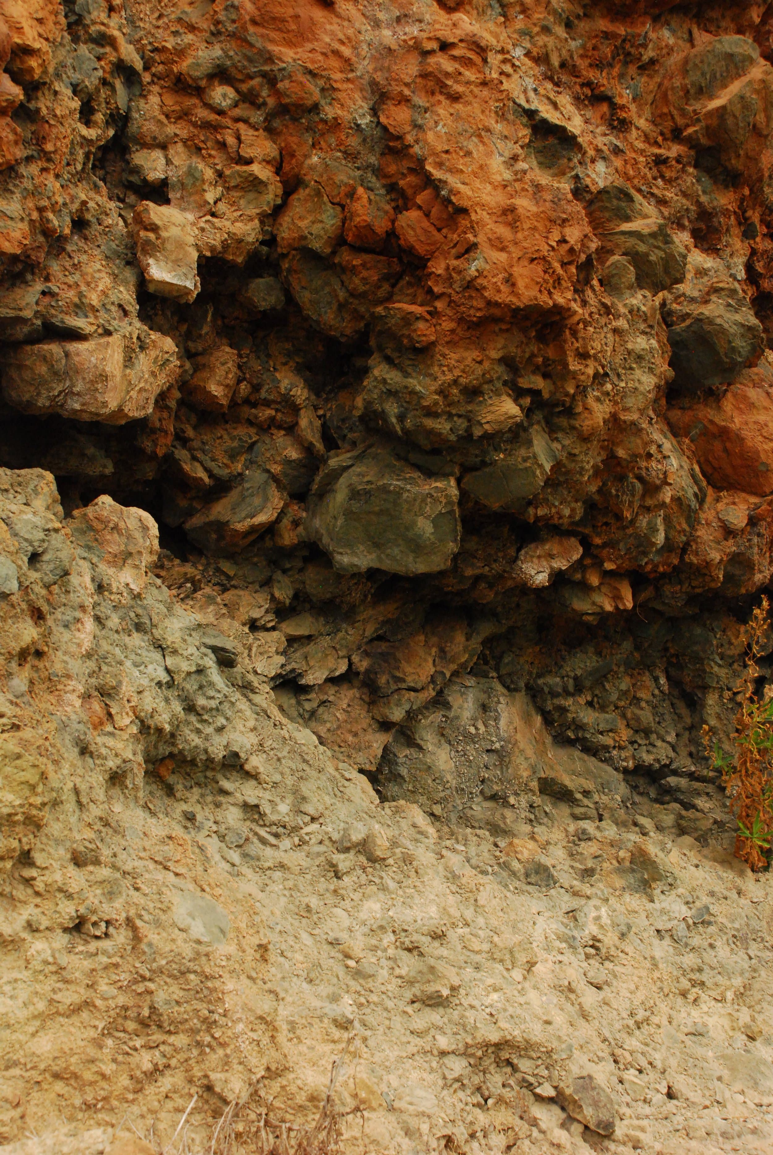gran canaria rock geological phenomenon brown