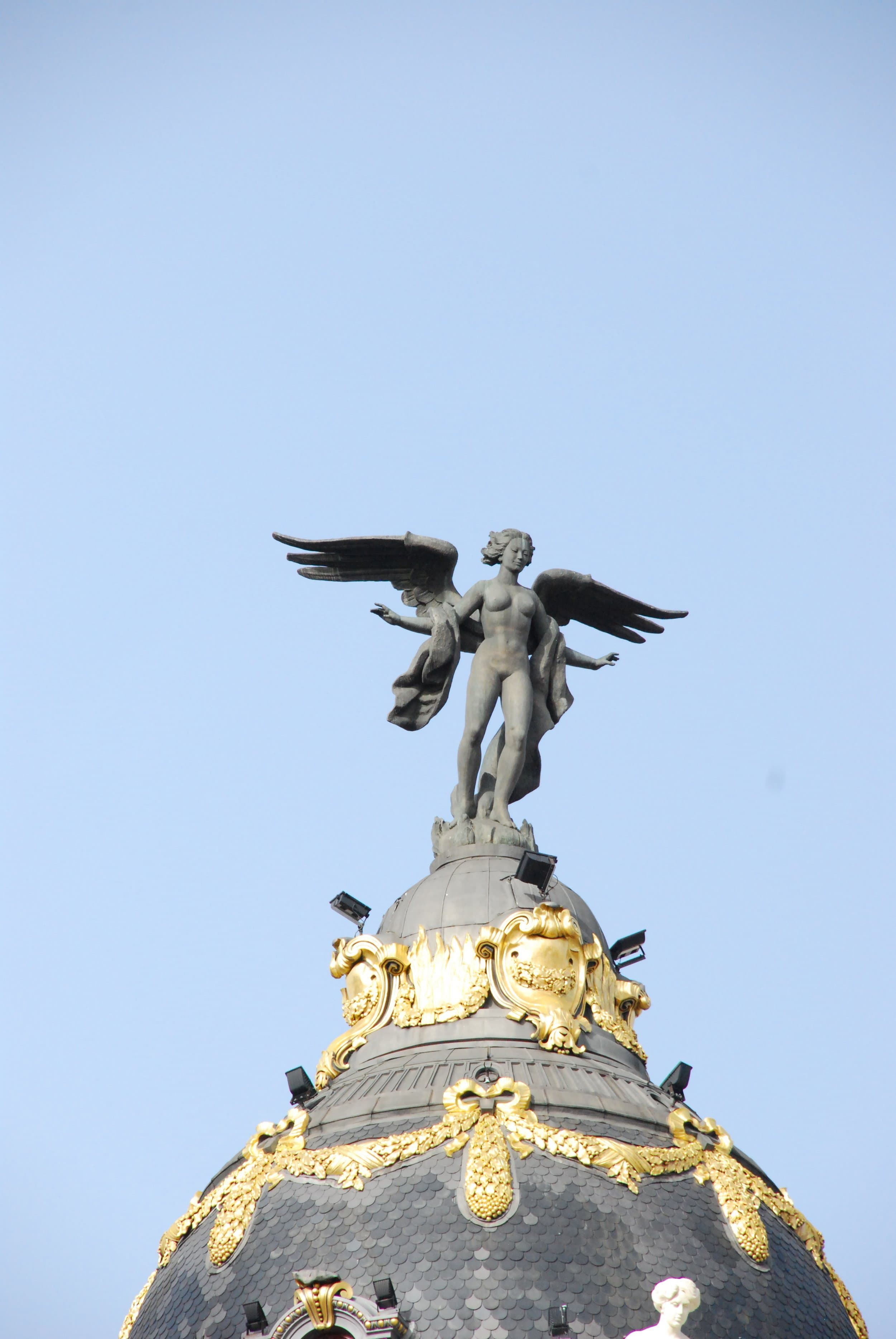 sculpture statue landmark metropolis building