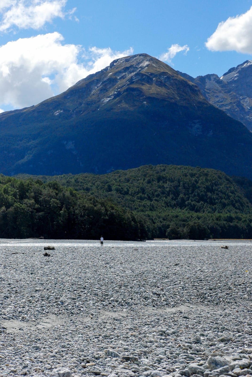 mountain landscape cloud in New Zealand